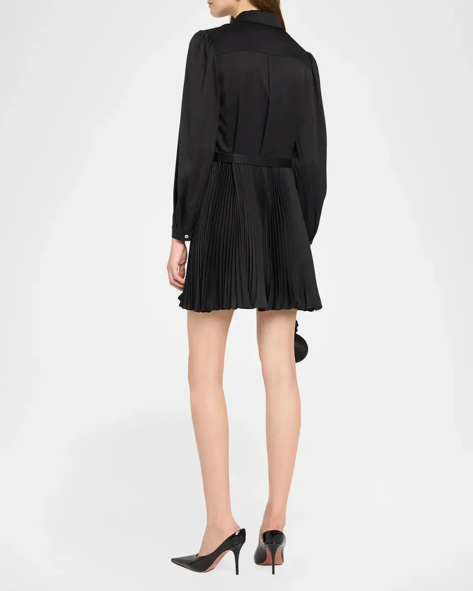 Cinq à Sept Reynolds Belted Mini Shirtdress | Thumbnail 3 Cinq à Sept Reynolds Belted Mini Shirtdress | Thumbnail 3