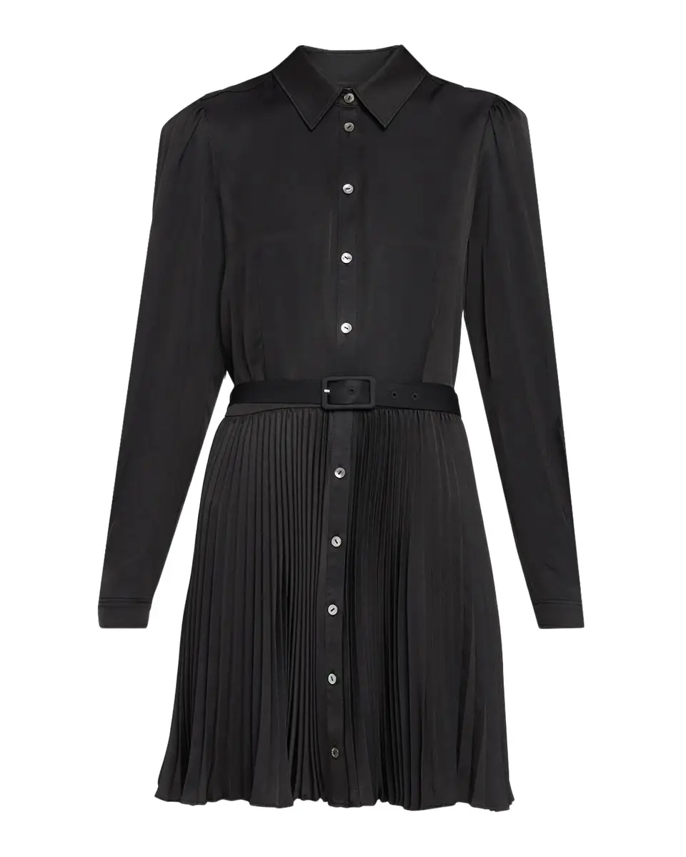 Cinq à Sept Reynolds Belted Mini Shirtdress