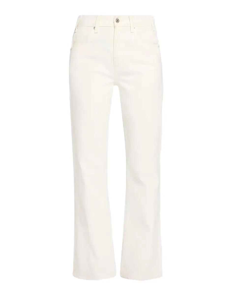 Nili Lotan Joan Mid Rise Kickflare Crop Jeans