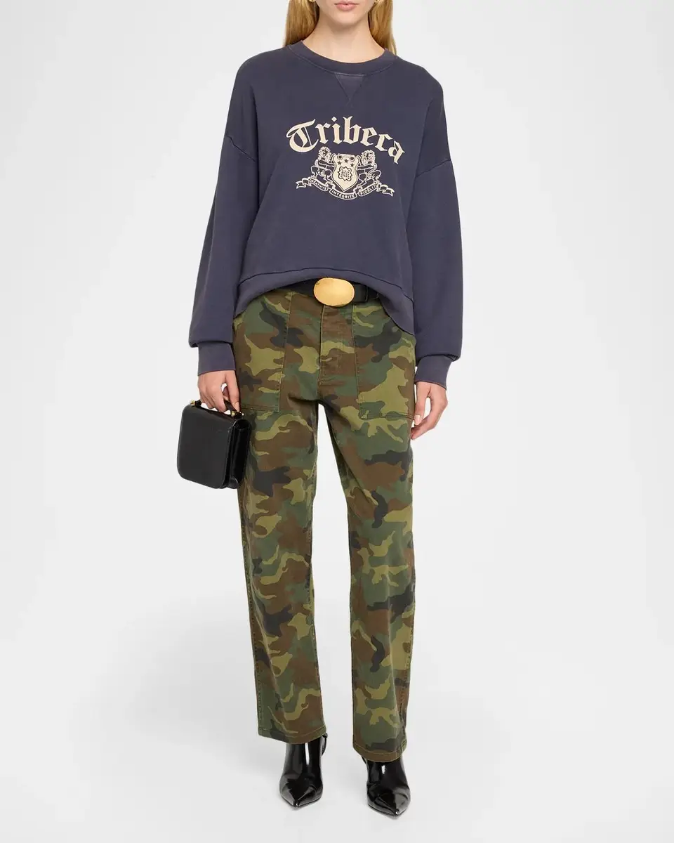 Nili Lotan Earl Camouflage Cotton-Blend Cargo Pants | Thumbnail 2