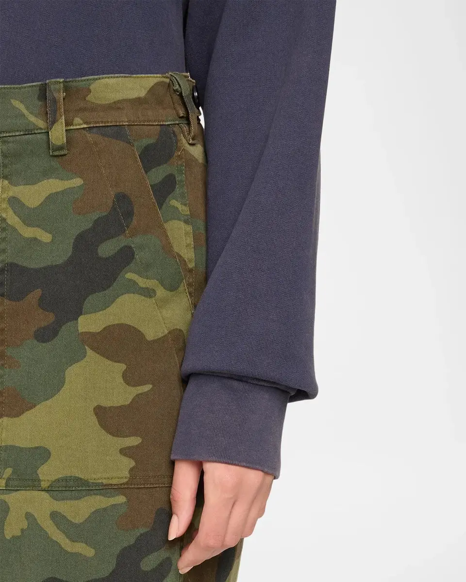 Nili Lotan Earl Camouflage Cotton-Blend Cargo Pants | Thumbnail 5