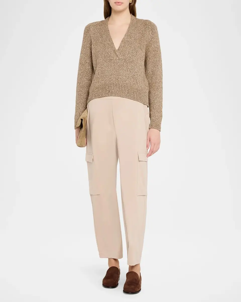 Eileen Fisher Alpaca Wool-Organic Cotton Sweater | Thumbnail 2 Eileen Fisher Alpaca Wool-Organic Cotton Sweater | Thumbnail 2