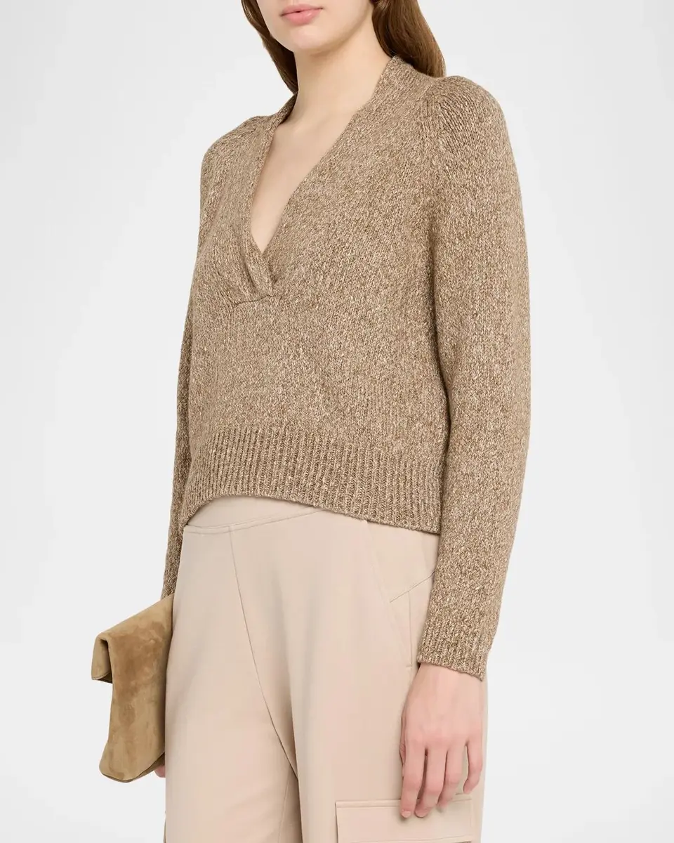 Eileen Fisher Alpaca Wool-Organic Cotton Sweater | Thumbnail 4 Eileen Fisher Alpaca Wool-Organic Cotton Sweater | Thumbnail 4