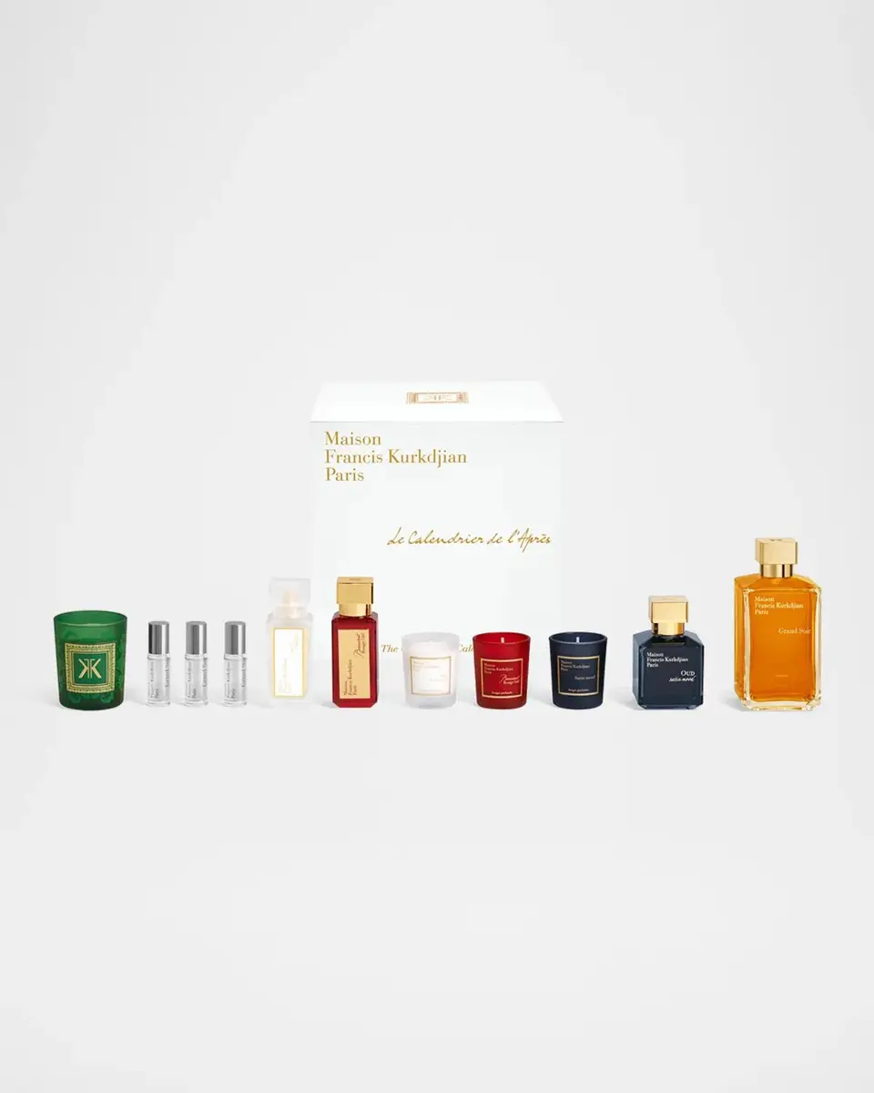 Maison Francis Kurkdjian Limited Edition 8-Piece Christmas to New Year's Countdown Calendar | Thumbnail 2 Maison Francis Kurkdjian Limited Edition 8-Piece Christmas to New Year's Countdown Calendar | Thumbnail 2