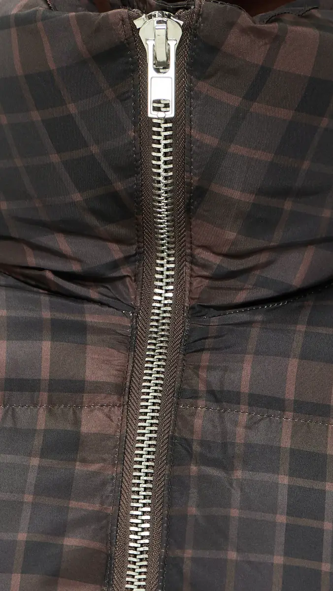 Moon River Plaid Puffer Jacket | Thumbnail 6 Moon River Plaid Puffer Jacket | Thumbnail 6