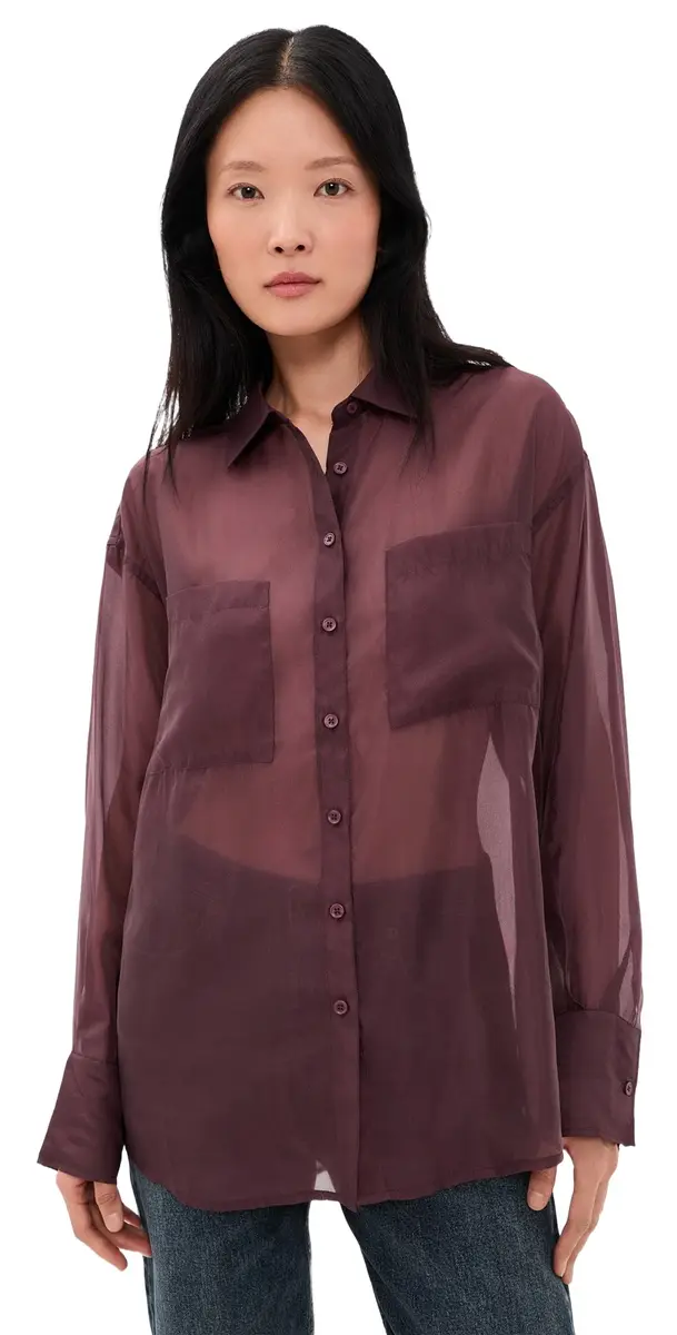 Joe's Jeans The Organza Boyfriend Shirt