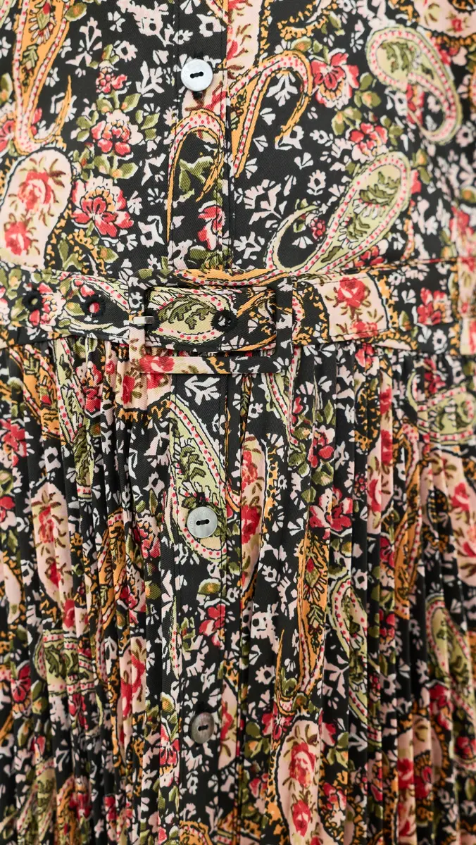 Cinq à Sept Rose Paisley Reynolds Dress | Thumbnail 6 Cinq à Sept Rose Paisley Reynolds Dress | Thumbnail 6
