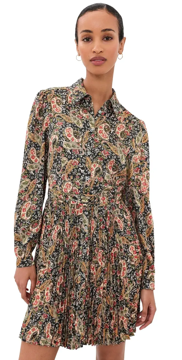 Cinq à Sept Rose Paisley Reynolds Dress