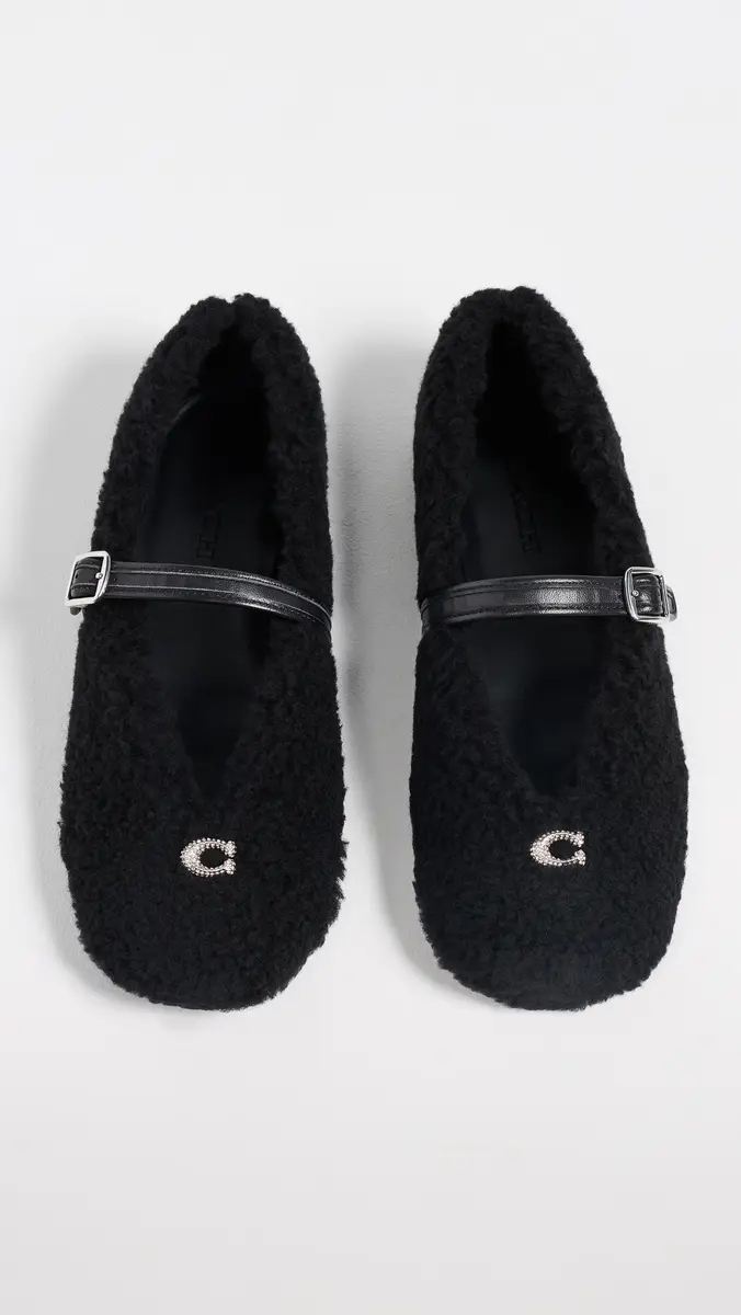 Coach Sculpted C Soft Mary Jane Flats | Thumbnail 2 Coach Sculpted C Soft Mary Jane Flats | Thumbnail 2