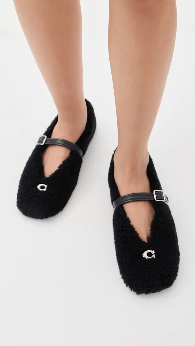 Coach Sculpted C Soft Mary Jane Flats | Thumbnail 3 Coach Sculpted C Soft Mary Jane Flats | Thumbnail 3