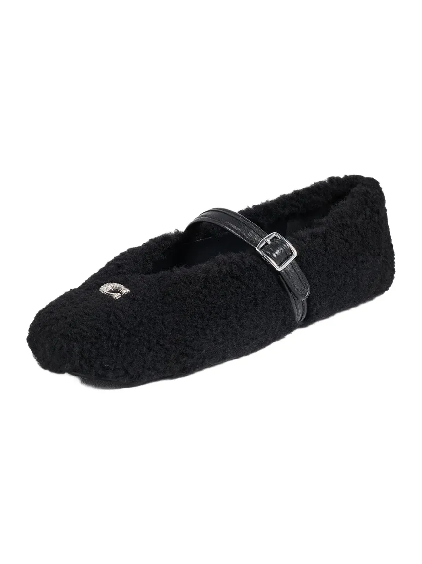 Coach Sculpted C Soft Mary Jane Flats