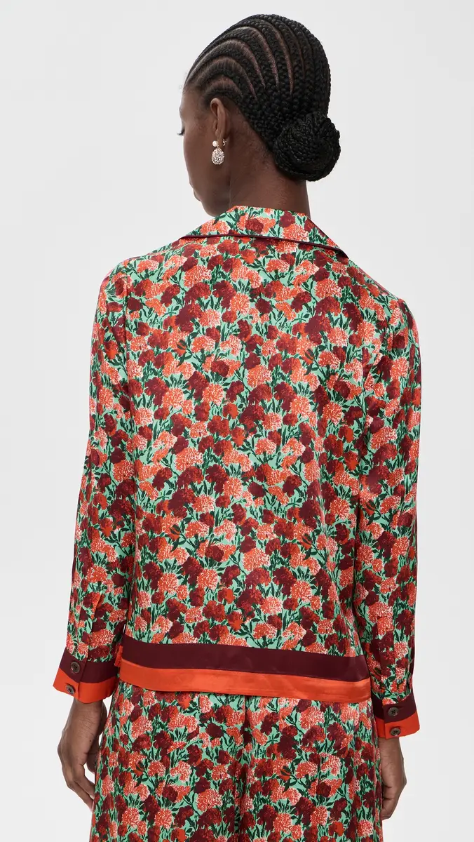 HUNTER BELL Roxy Silk Top | Thumbnail 3 HUNTER BELL Roxy Silk Top | Thumbnail 3