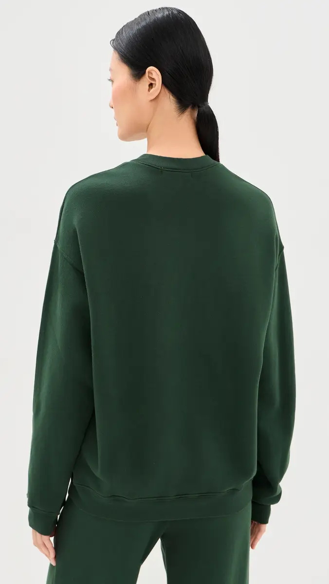 ÉTERNE Oversized V Neck Sweatshirt | Thumbnail 3 ÉTERNE Oversized V Neck Sweatshirt | Thumbnail 3