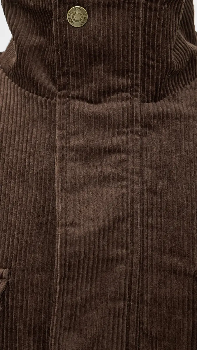 House of Sunny Corduroy Funnel Neck Jacket | Thumbnail 6