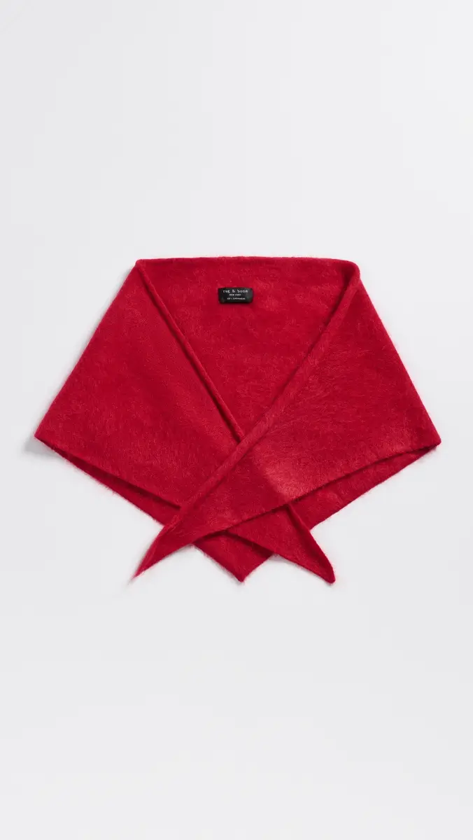 rag & bone Jada Brushed Cashmere Bandana Scarf | Thumbnail 2 rag & bone Jada Brushed Cashmere Bandana Scarf | Thumbnail 2