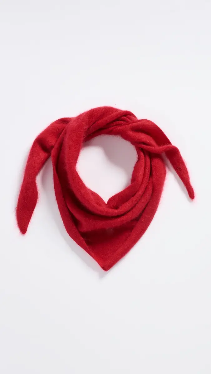 rag & bone Jada Brushed Cashmere Bandana Scarf | Thumbnail 4 rag & bone Jada Brushed Cashmere Bandana Scarf | Thumbnail 4
