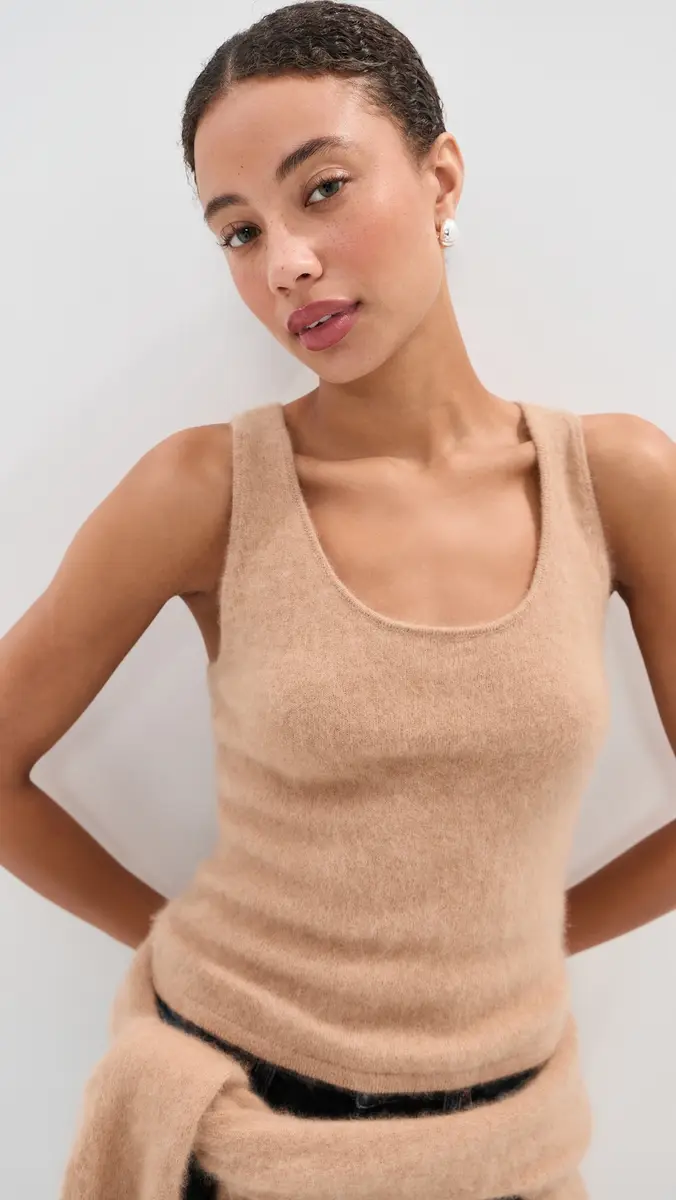 LE BOP Sofia Cashmere Sweater Twinset Tank | Thumbnail 2 LE BOP Sofia Cashmere Sweater Twinset Tank | Thumbnail 2