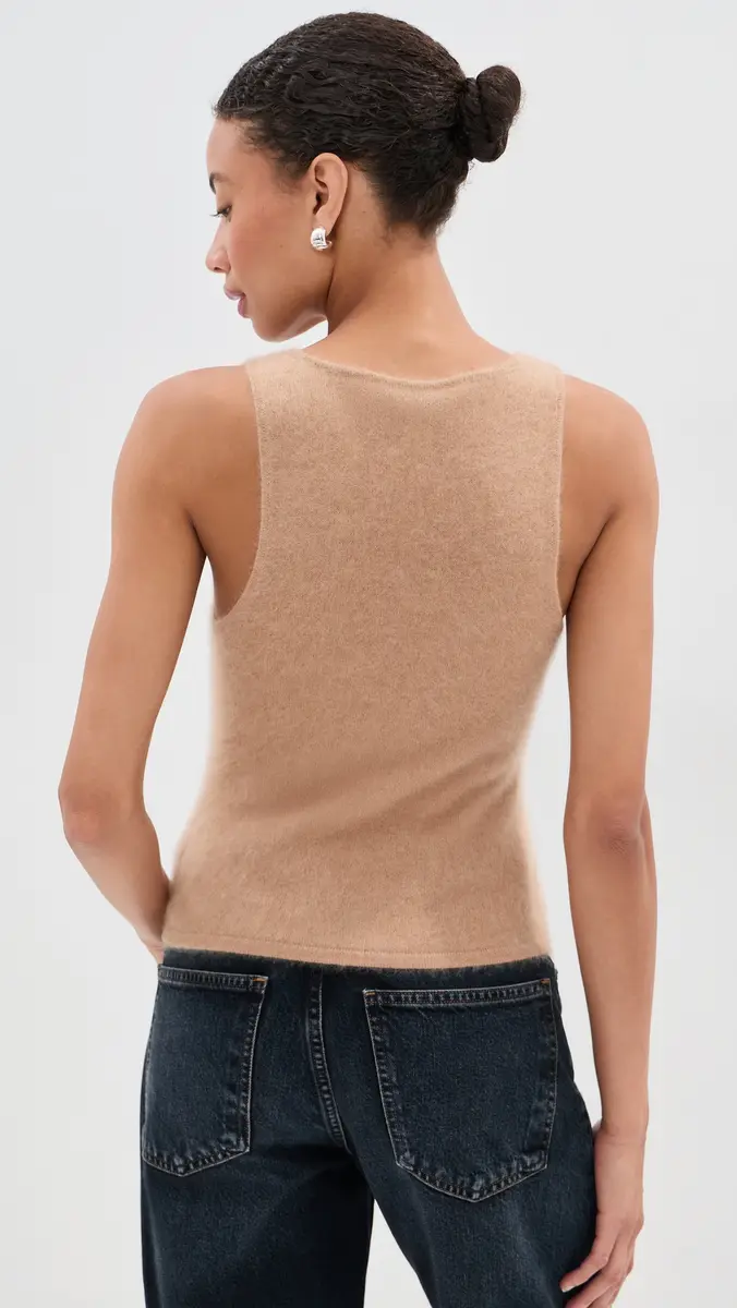 LE BOP Sofia Cashmere Sweater Twinset Tank | Thumbnail 3 LE BOP Sofia Cashmere Sweater Twinset Tank | Thumbnail 3