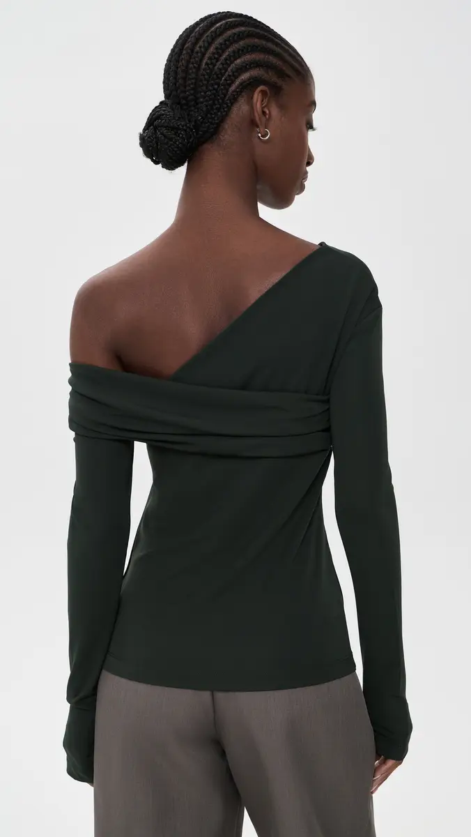 MEIMEIJ Asymmetrical Neckline Top | Thumbnail 3 MEIMEIJ Asymmetrical Neckline Top | Thumbnail 3