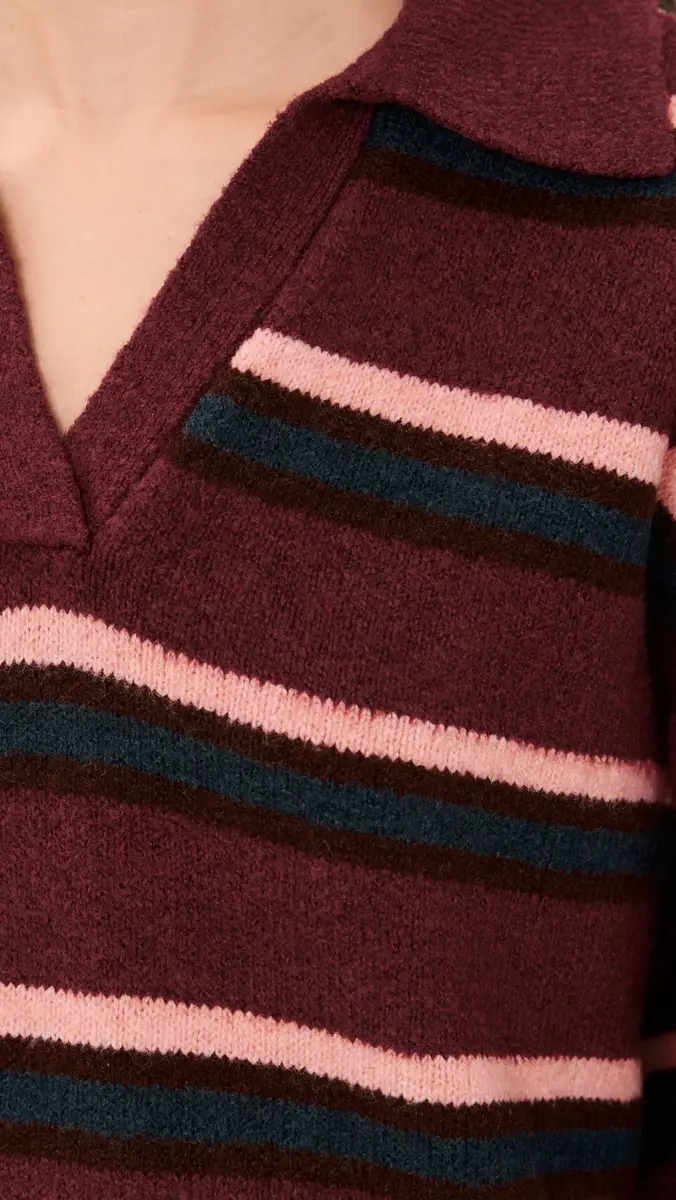 DAZE Lyric Collared Pullover Sweater | Thumbnail 6
