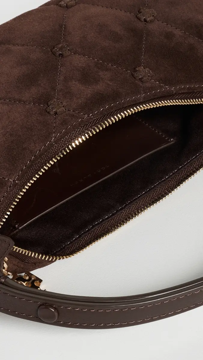 Tory Burch Bunny Knot Suede Shoulder Bag | Thumbnail 6