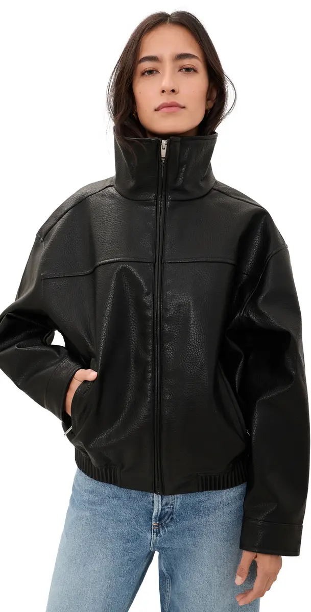 The Better Than Leather Faux Leather Jacket The Better Than Leather Faux Leather Jacket