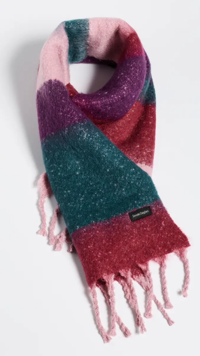 Favorite Daughter The Mixed Signals Fringe Scarf | Thumbnail 4 Favorite Daughter The Mixed Signals Fringe Scarf | Thumbnail 4