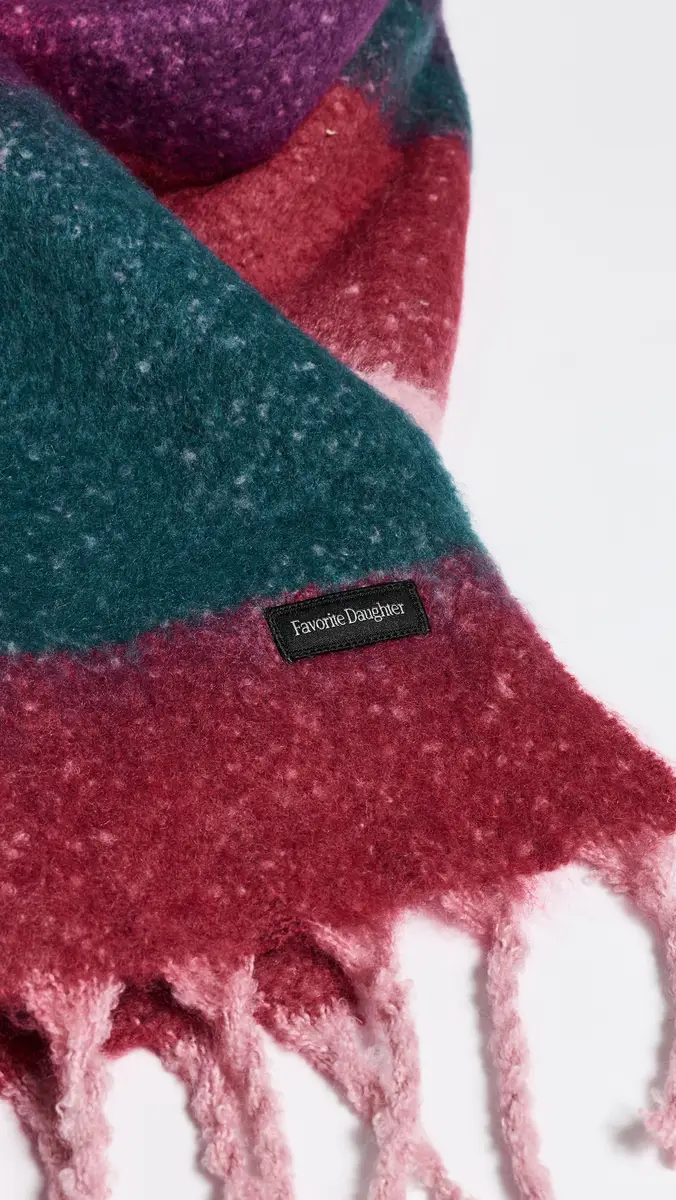 Favorite Daughter The Mixed Signals Fringe Scarf | Thumbnail 5 Favorite Daughter The Mixed Signals Fringe Scarf | Thumbnail 5
