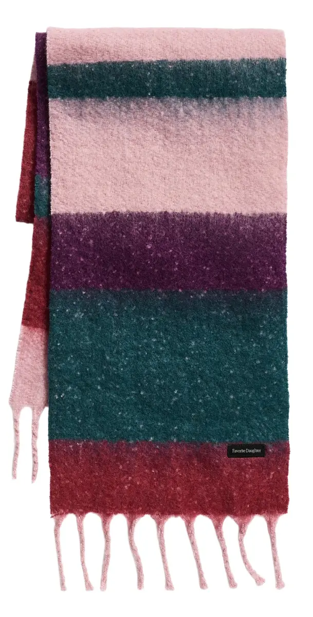 The Mixed Signals Fringe Scarf The Mixed Signals Fringe Scarf