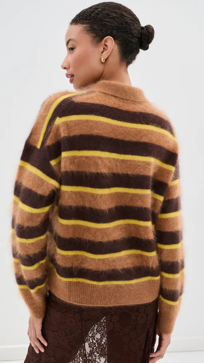 LE BOP Kellie Polo Cashmere Sweater | Thumbnail 3