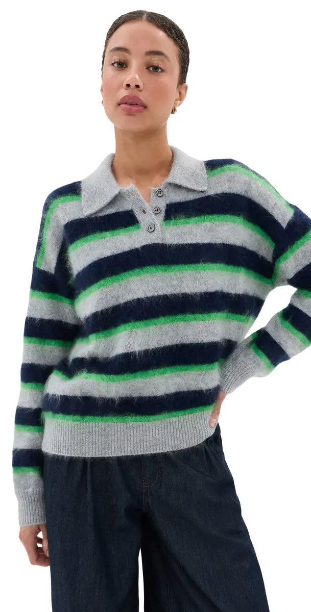 Kellie Polo Cashmere Sweater