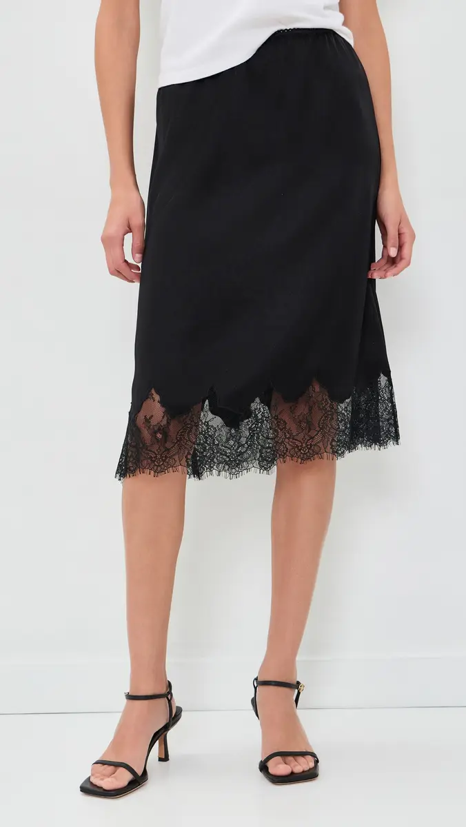 Citizens of Humanity Lace Trimmed Skirt | Thumbnail 2