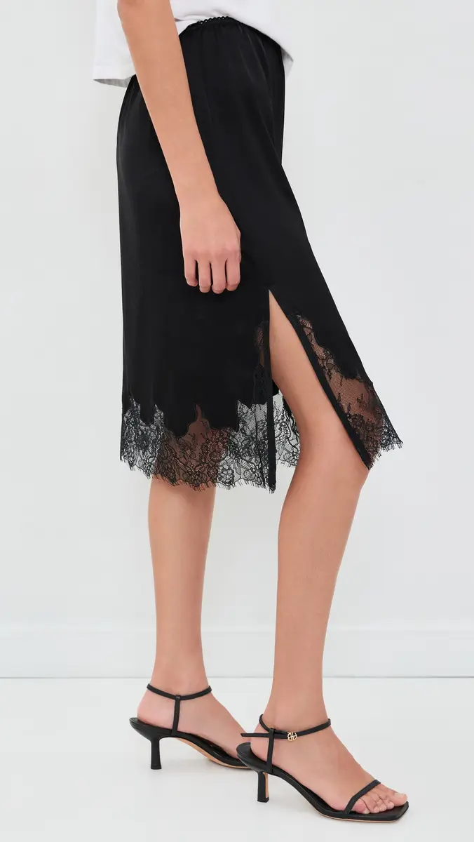 Citizens of Humanity Lace Trimmed Skirt | Thumbnail 4