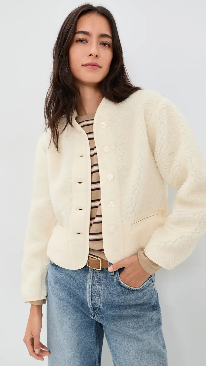 Madewell Mandarin Collar Jacket | Thumbnail 2 Madewell Mandarin Collar Jacket | Thumbnail 2