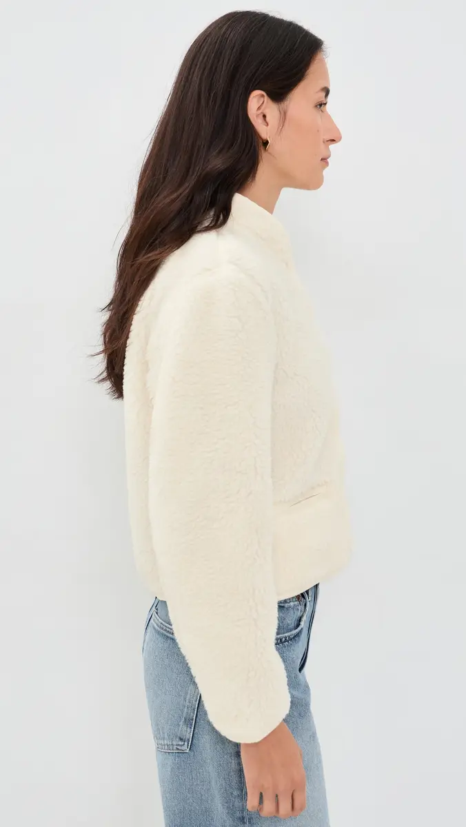 Madewell Mandarin Collar Jacket | Thumbnail 4 Madewell Mandarin Collar Jacket | Thumbnail 4
