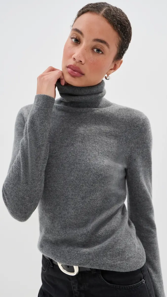 LE BOP Resa Turtleneck Cashmere Sweater | Thumbnail 3 LE BOP Resa Turtleneck Cashmere Sweater | Thumbnail 3
