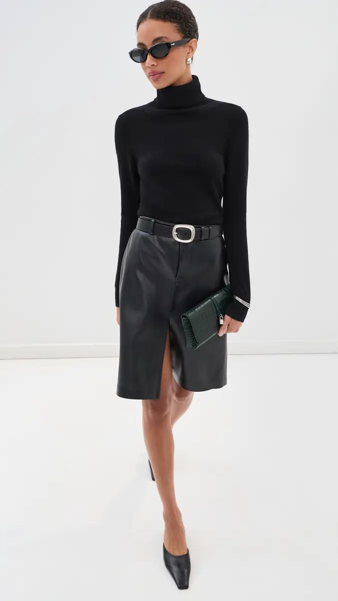 LE BOP Resa Turtleneck Cashmere Sweater | Thumbnail 2