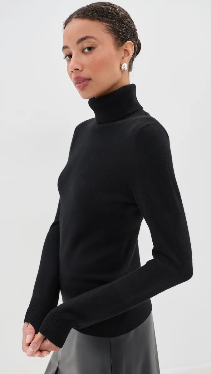 LE BOP Resa Turtleneck Cashmere Sweater | Thumbnail 5