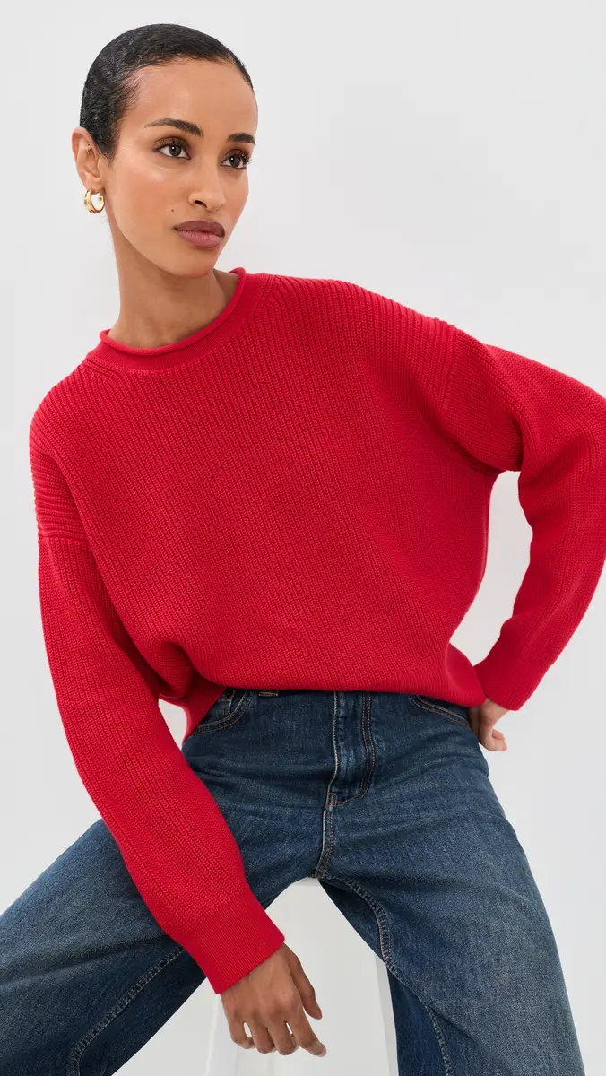 Madewell Arden Rollneck Cotton Pullover | Thumbnail 2 Madewell Arden Rollneck Cotton Pullover | Thumbnail 2