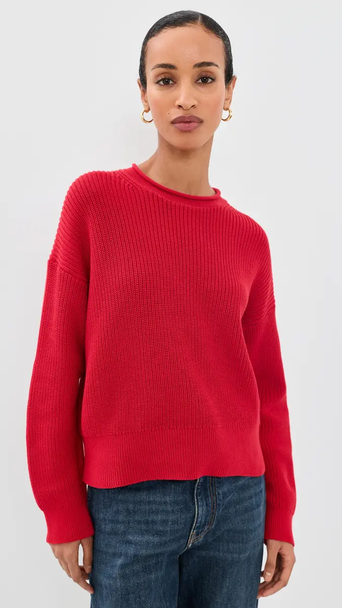 Madewell Arden Rollneck Cotton Pullover | Thumbnail 3 Madewell Arden Rollneck Cotton Pullover | Thumbnail 3