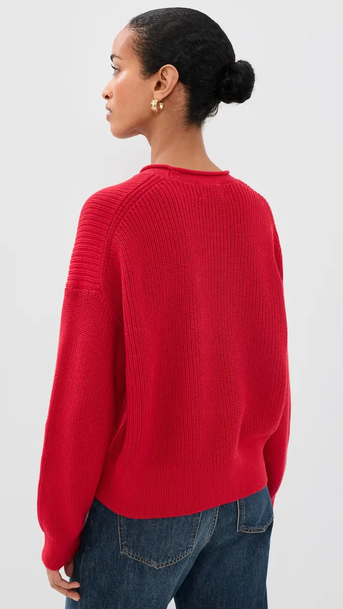Madewell Arden Rollneck Cotton Pullover | Thumbnail 4 Madewell Arden Rollneck Cotton Pullover | Thumbnail 4