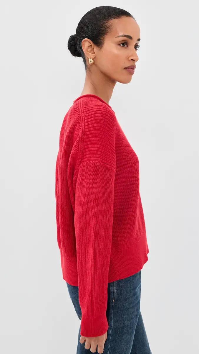 Madewell Arden Rollneck Cotton Pullover | Thumbnail 5 Madewell Arden Rollneck Cotton Pullover | Thumbnail 5