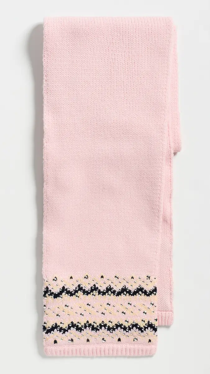 rag & bone Fallon Stud Fair Isle Scarf | Thumbnail 2 rag & bone Fallon Stud Fair Isle Scarf | Thumbnail 2