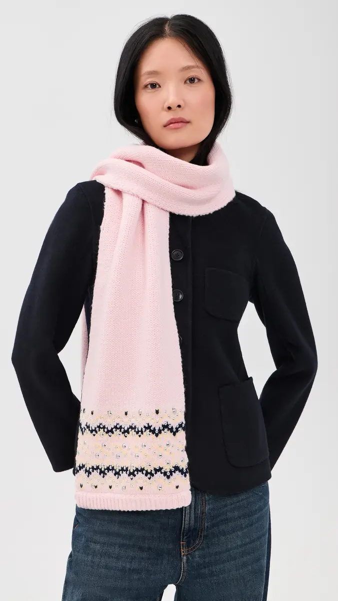 rag & bone Fallon Stud Fair Isle Scarf | Thumbnail 3 rag & bone Fallon Stud Fair Isle Scarf | Thumbnail 3