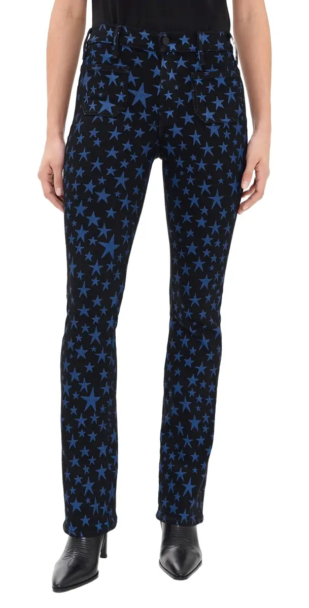 Mother The Patch Pocket Insider Sneak Jeans