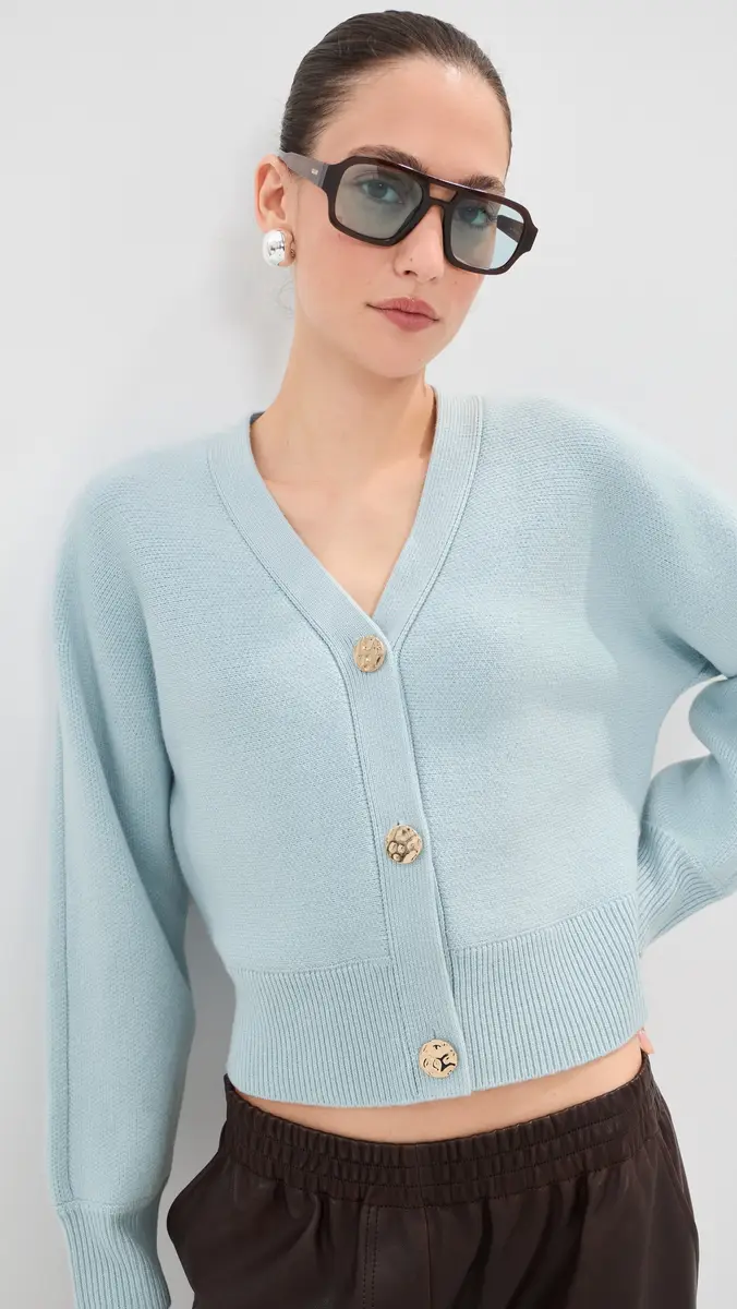 LE BOP Mikayla Wool Cashmere Cardigan | Thumbnail 2