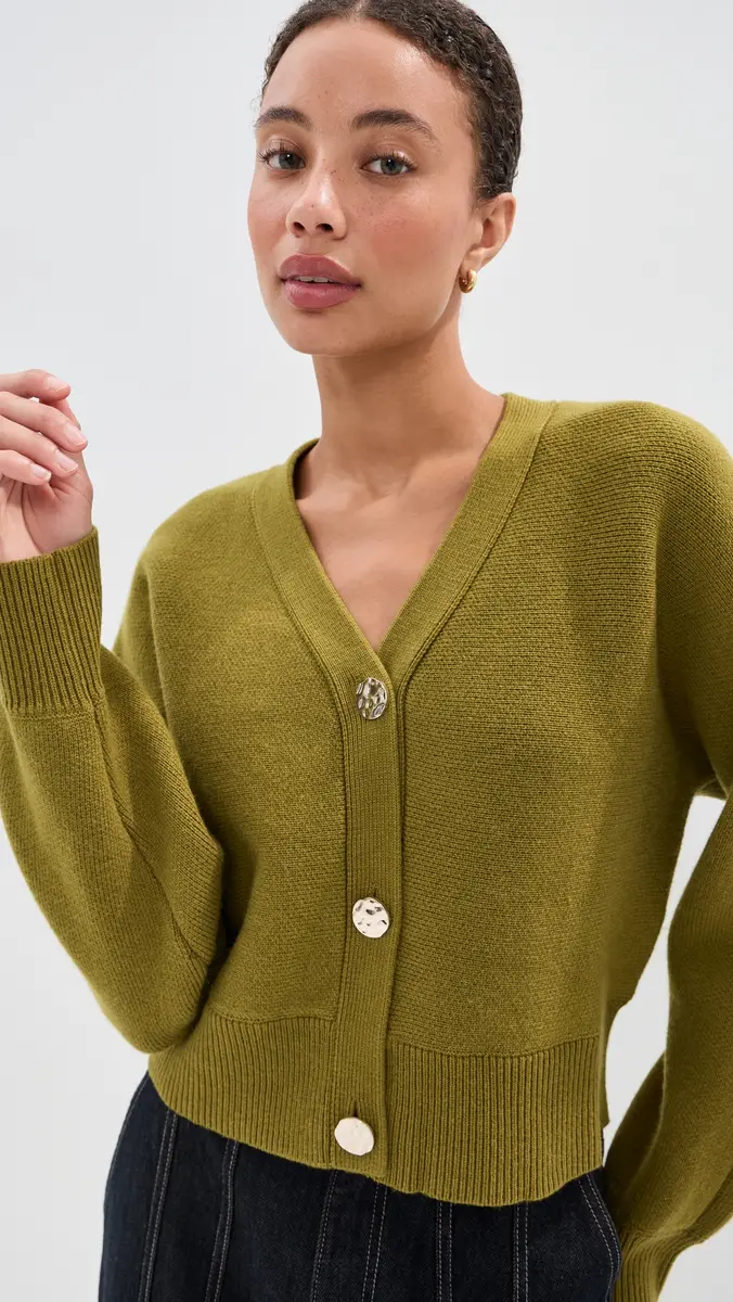 LE BOP Mikayla Wool Cashmere Cardigan | Thumbnail 2 LE BOP Mikayla Wool Cashmere Cardigan | Thumbnail 2