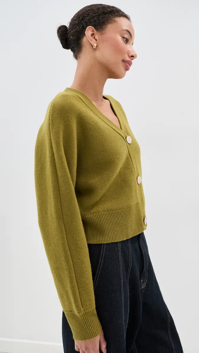 LE BOP Mikayla Wool Cashmere Cardigan | Thumbnail 4 LE BOP Mikayla Wool Cashmere Cardigan | Thumbnail 4
