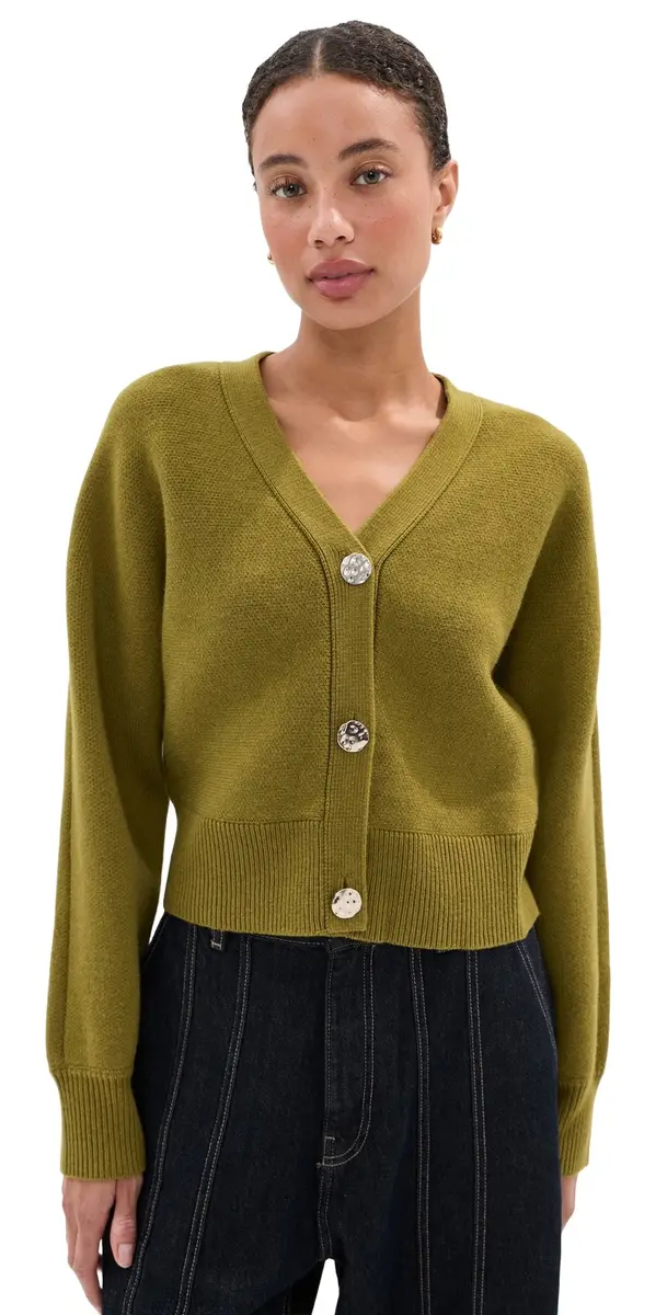 LE BOP Mikayla Wool Cashmere Cardigan