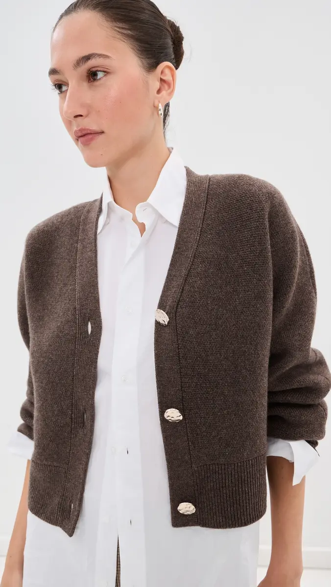 LE BOP Mikayla Wool Cashmere Cardigan | Thumbnail 2 LE BOP Mikayla Wool Cashmere Cardigan | Thumbnail 2